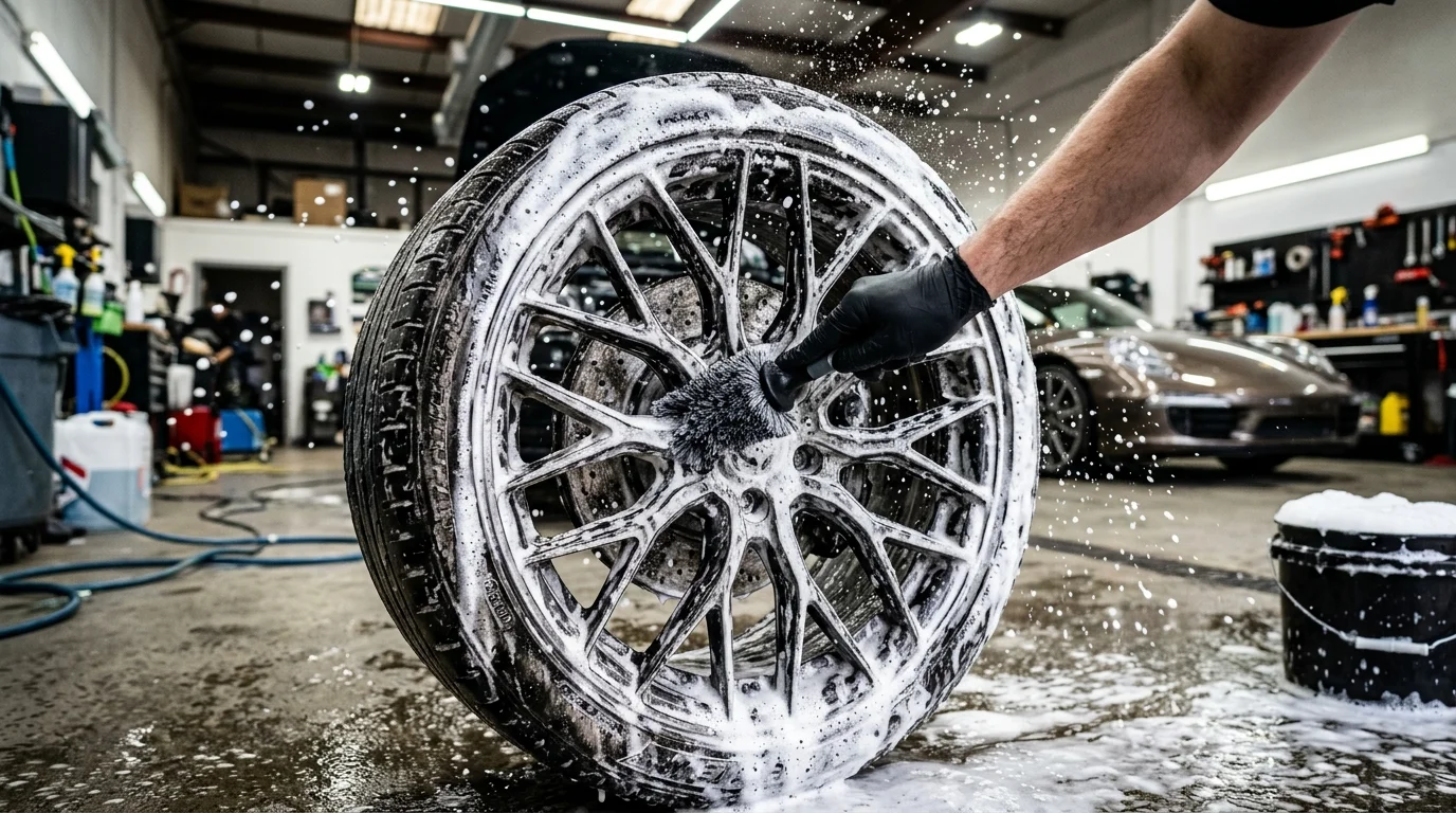 Panduan Lengkap Detailing Ban & Velg: Dari Pembersihan Hingga Hasil Wet Look Maksimal