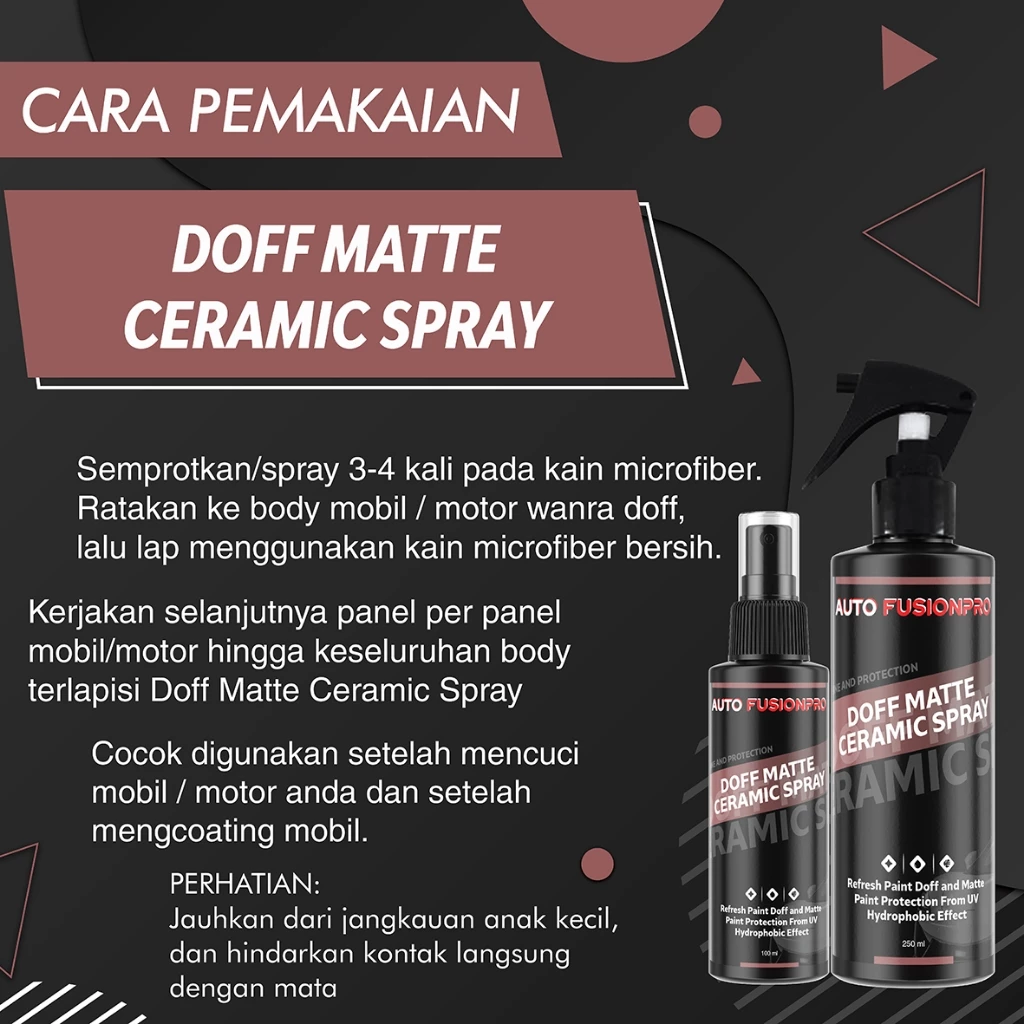 Doff Matte Ceramic Spray - view 2